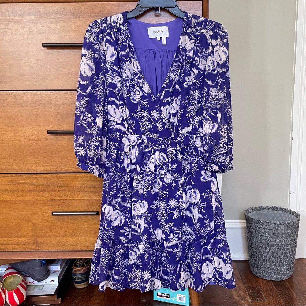 Ba&sh wrap dress